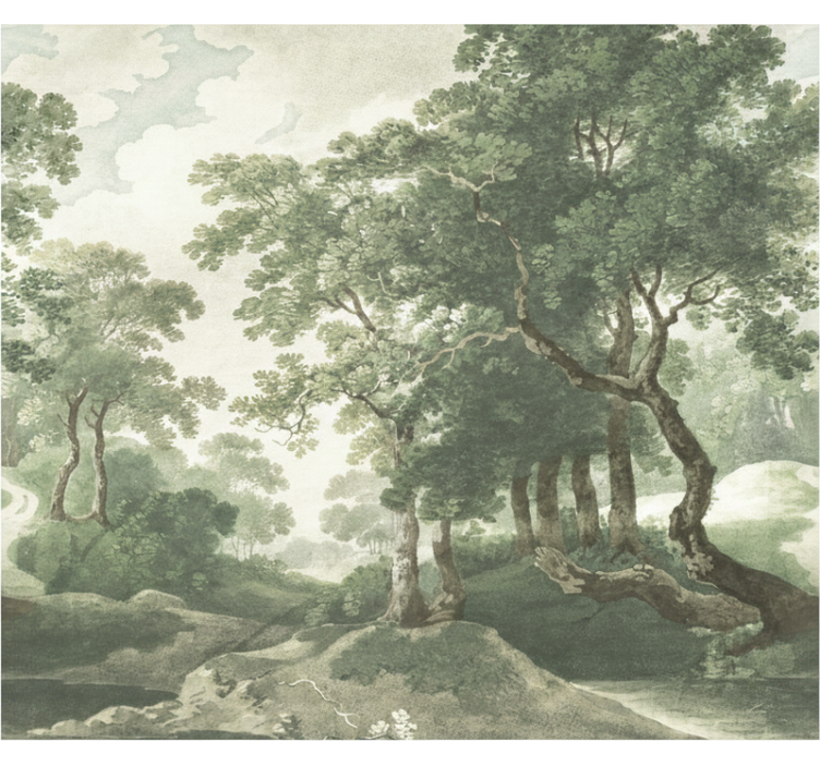 Fototapeta las klasyczna ponadczasowa natura - TenStickers