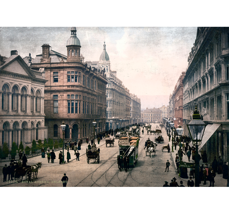 Fototapeta z miastem Belfast - TenStickers