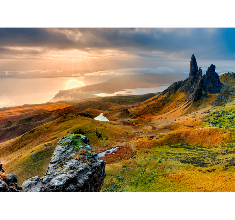 Fototapeta natura Isle of Skye  - TenStickers