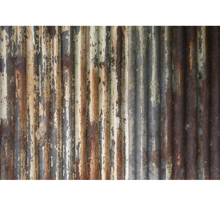 Fototapeta imitacja blachy - TenStickers