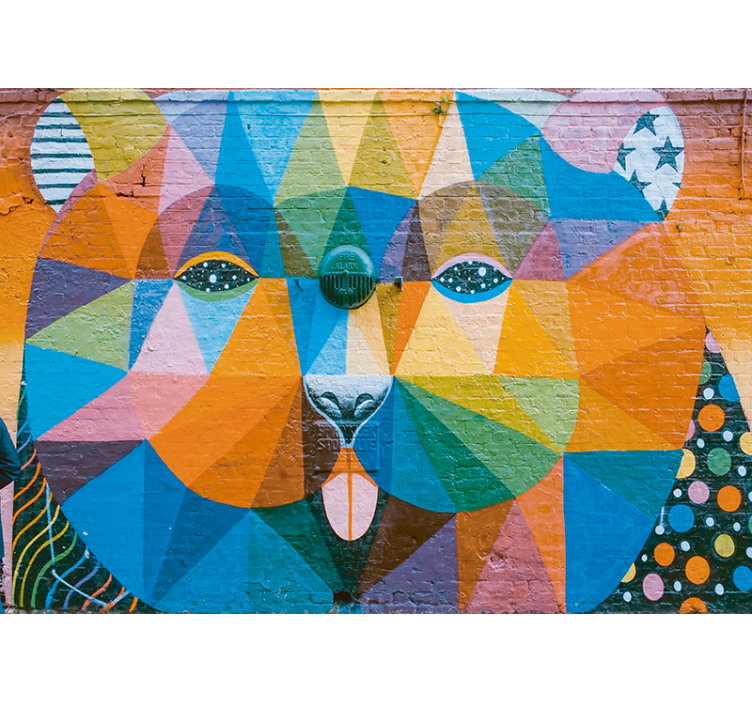 Fototapeta graffiti tribal - TenStickers