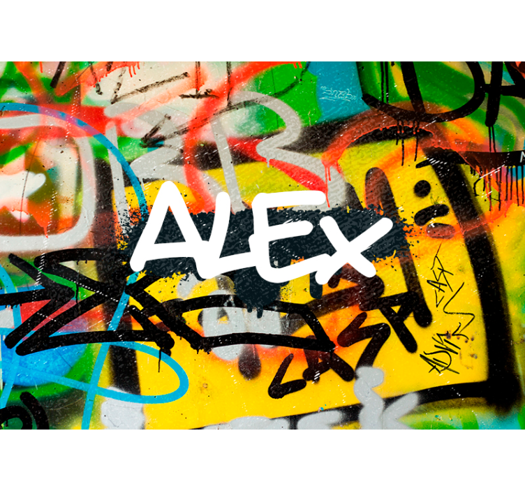 Fototapeta street art z możliwością personalizacji - TenStickers