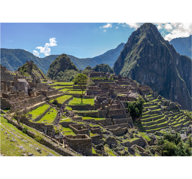 Fototapeta miasto dziedzictwo machu picchu - TenStickers