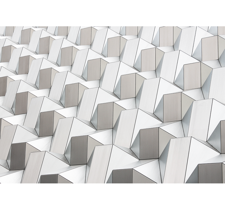 Fototapeta tekstury i wzory powierzchnia geometryczna - TenStickers