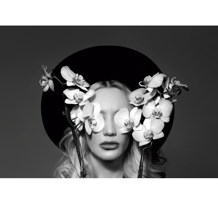 Fototapeta w kwiaty elegancja orchidei - TenStickers