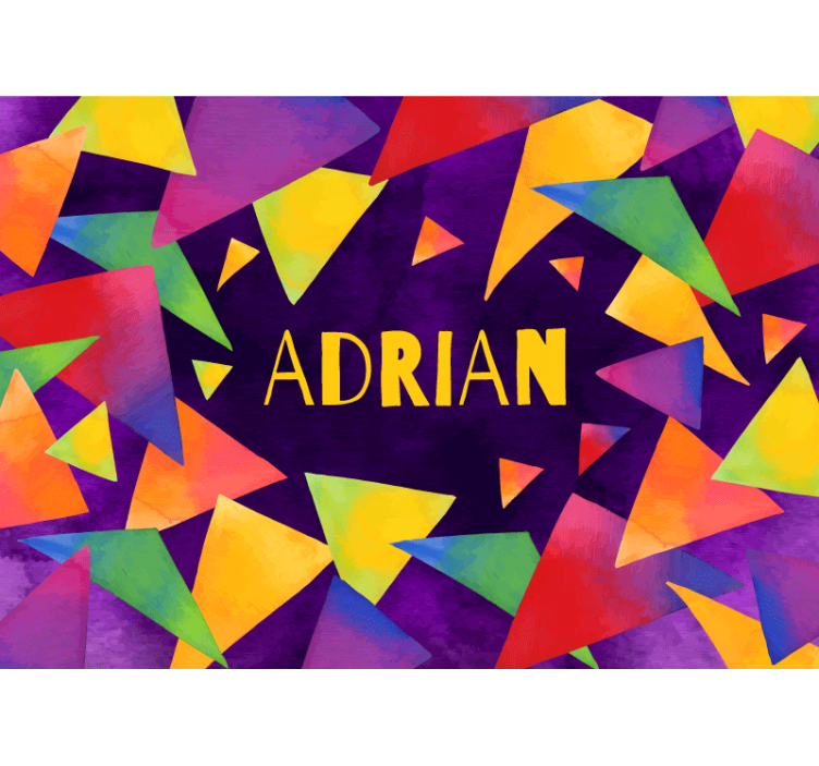 Fototapeta do pokoju dziecka w geometryczne kształty - TenStickers