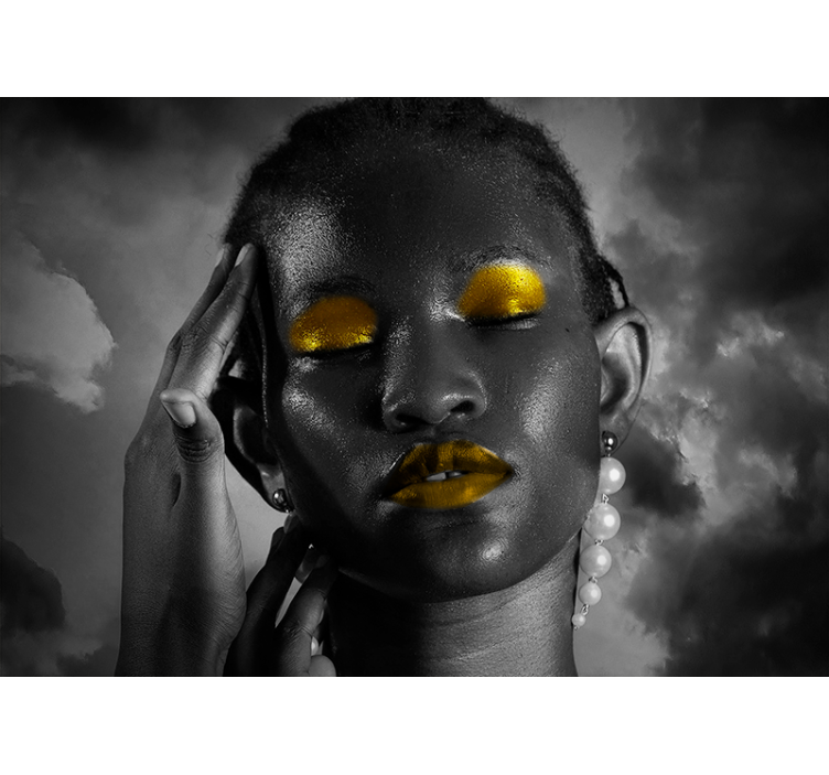 Fototapeta ludzie uderzający portret piękna - TenStickers