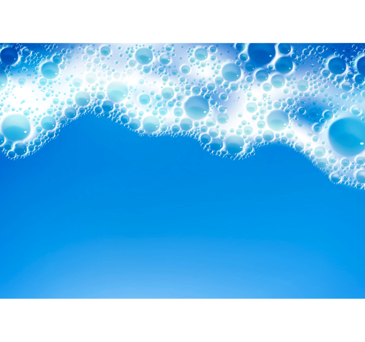 Fototapeta natura wzór bąbelkowej fali - TenStickers