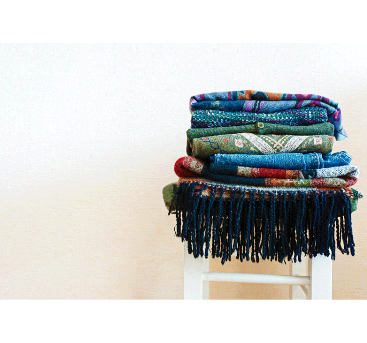 Fototapeta tekstury i wzory tkaniny teksturowane owijane - TenStickers