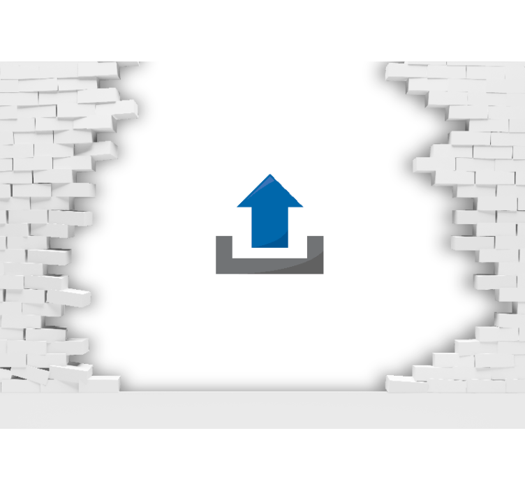 Fototapeta zwierzęta niedźwiedź polarny pod wodą - TenStickers