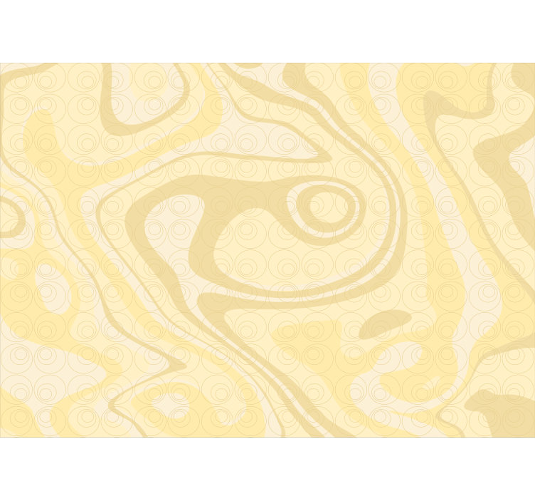 Fotoapeta abstrakcyjna z wzorem zakrzywionych kształtów - TenStickers