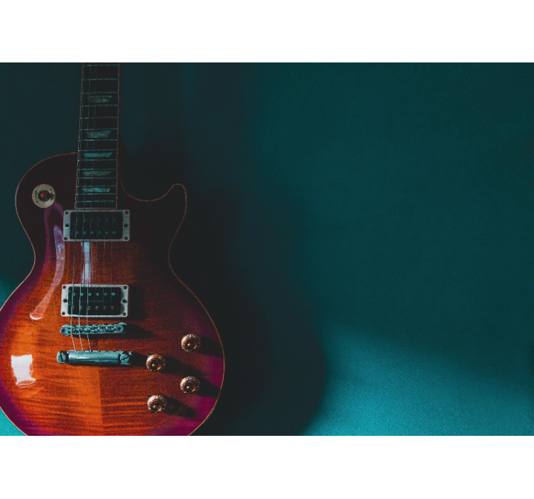 Fototapeta muzyka detal gitary elektrycznej - TenStickers