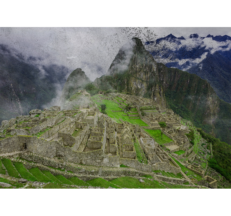 Fototapeta miasto ruiny machu picchu - TenStickers