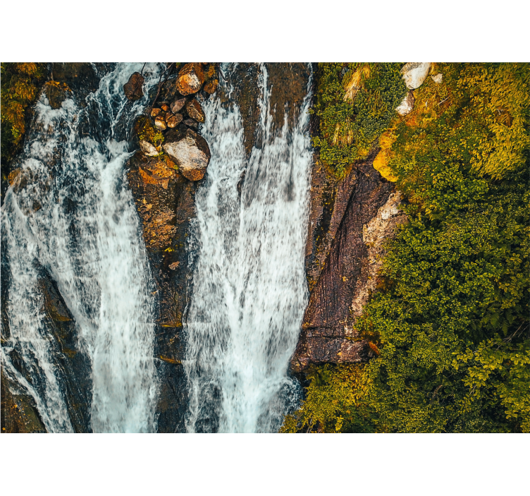 Fototapeta wodospad krajobraz wielkiej kaskady - TenStickers