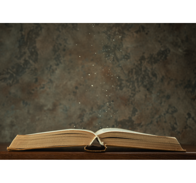 Fototapeta artystyczna magia otwartej księgi - TenStickers