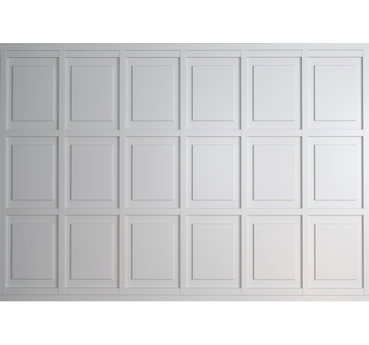 Fototapeta cegła w eleganckim wzorze paneli - TenStickers