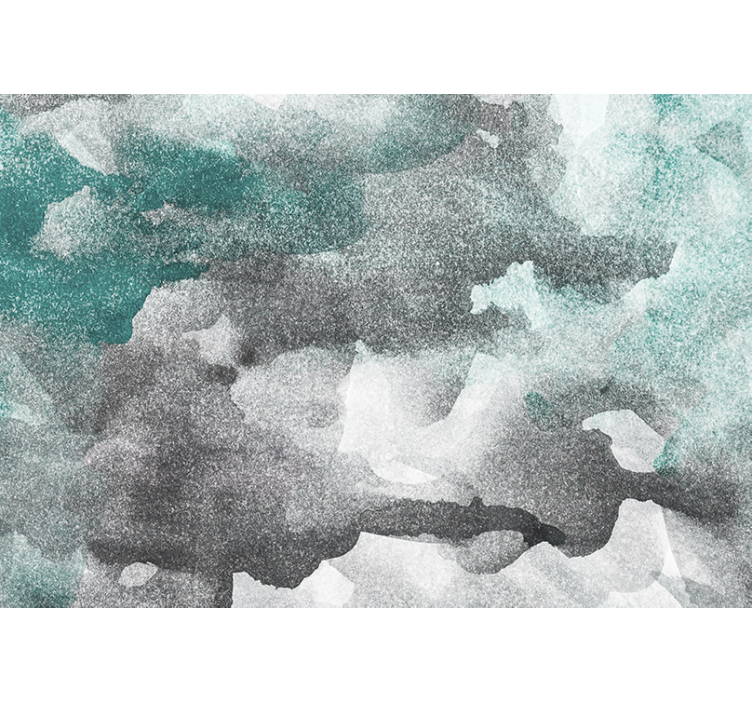 Fotoapeta abstrakcyjna fale w szarościach teksturowane - TenStickers