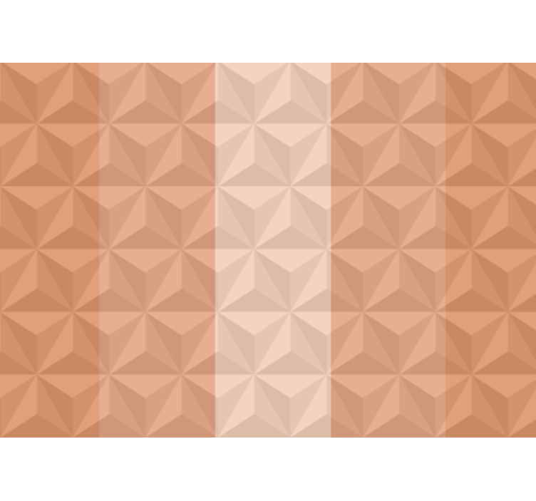 Fototapeta tekstury i wzory wzór geometryczny 3d - TenStickers