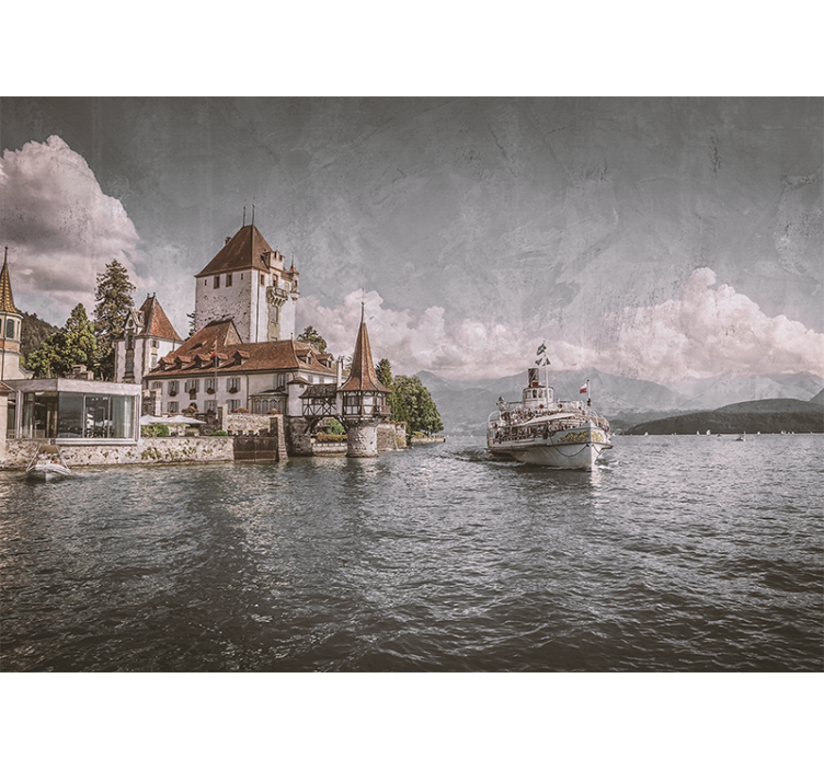 Fototapeta miasto sceneria fortecy dziedzictwa - TenStickers