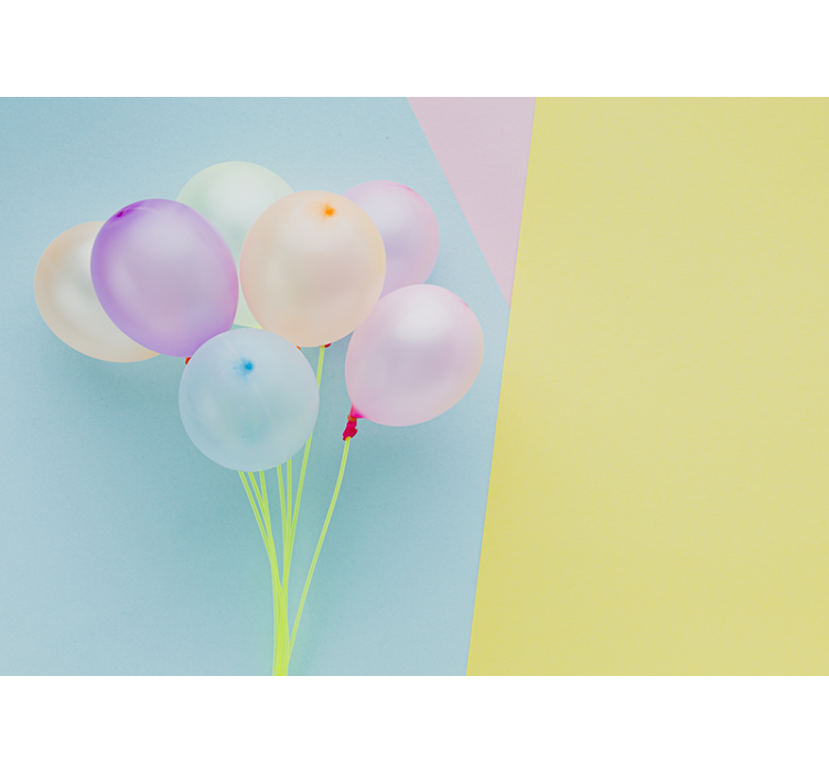 Fototapeta do pokoju dziecka kolorowe balony - TenStickers