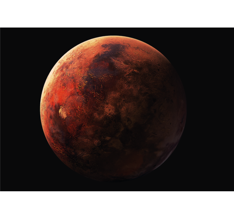 Fototapeta kosmos powierzchnia planety mars - TenStickers