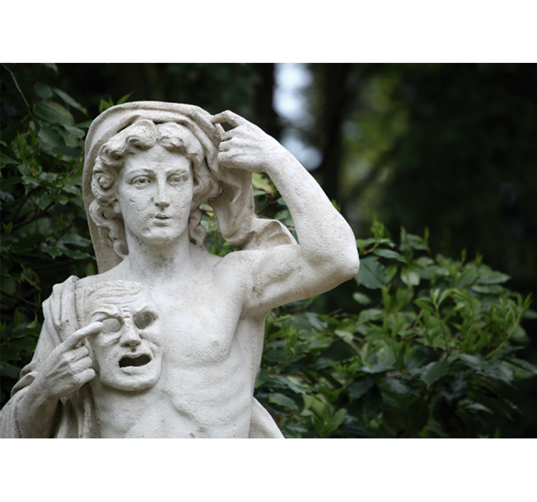 Fototapeta sztuka klasyczna wystawa rzeźb klasycznych - TenStickers