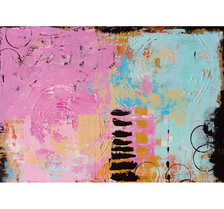 Fotoapeta abstrakcyjna kolorowe wiry abstrakcyjne - TenStickers