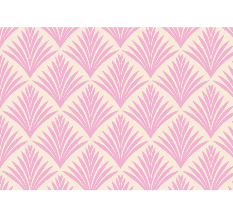 Fototapeta tekstury i wzory liście palm w stylu artystycznym - TenStickers