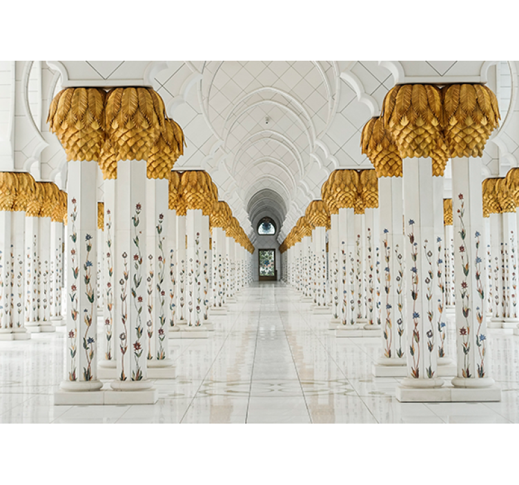 Fototapeta pejzaż afryki w majestatycznym foyer - TenStickers