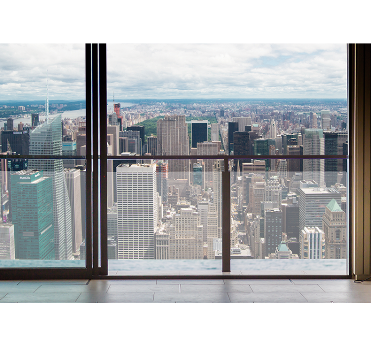 Fototapeta miasto nowy jork panorama - TenStickers