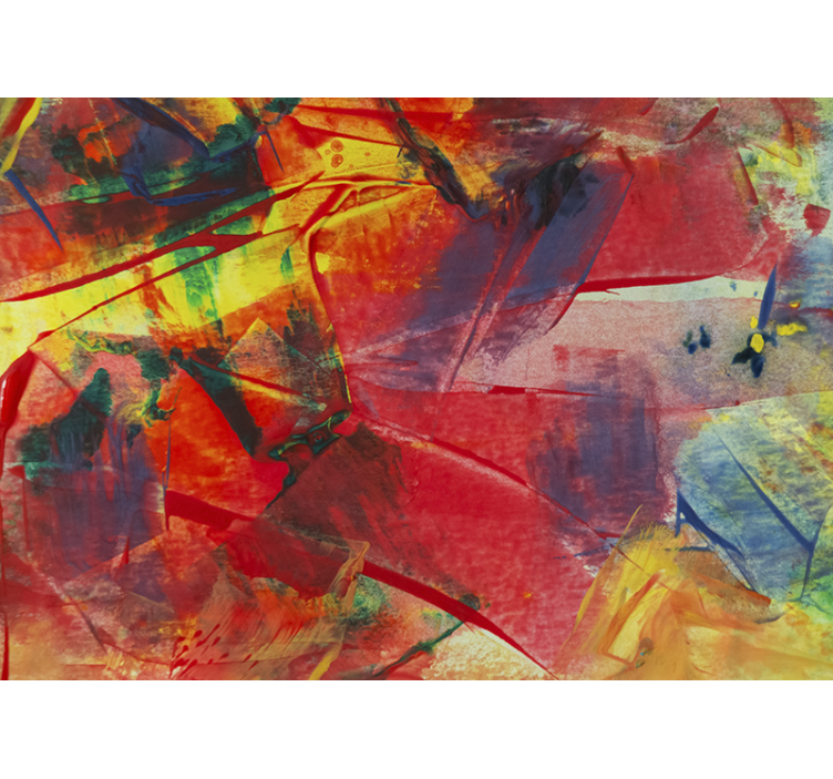 Fotoapeta abstrakcyjna dynamiczna fuzja kolorów - TenStickers