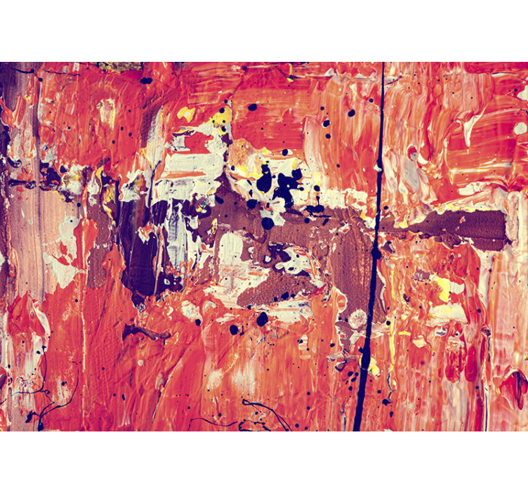 Fotoapeta abstrakcyjna Żywy ekspresjonizm - TenStickers