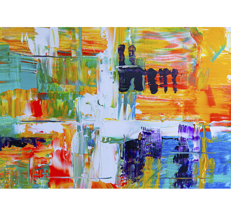 Fototapeta artystyczna Żywa abstrakcyjna kompozycja - TenStickers