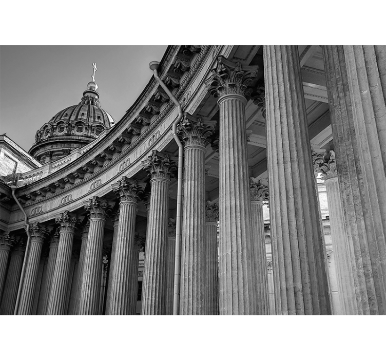 Fototapeta miasto elegancja architektoniczna - TenStickers