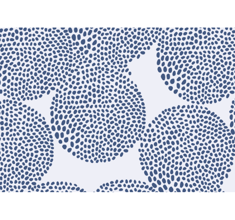 Fototapeta tekstury i wzory wzór organicznych kształtów - TenStickers