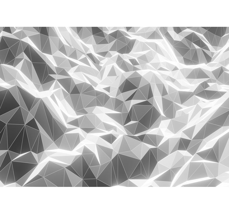 Fotoapeta abstrakcyjna wzór geometrycznych kamieni - TenStickers