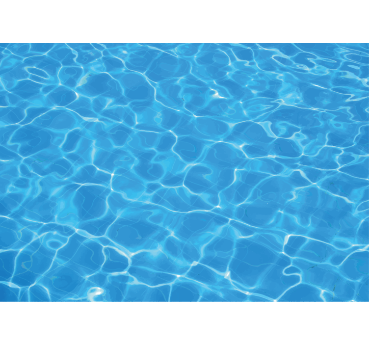 Fototapeta morze gładka powierzchnia wody - TenStickers