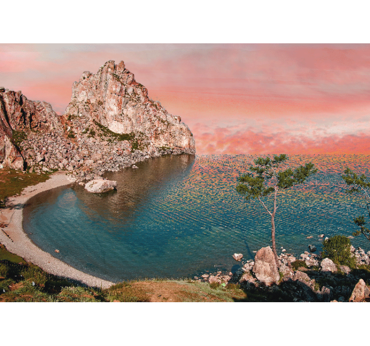 Fototapeta krajobraz spokojna perspektywa oceanu - TenStickers