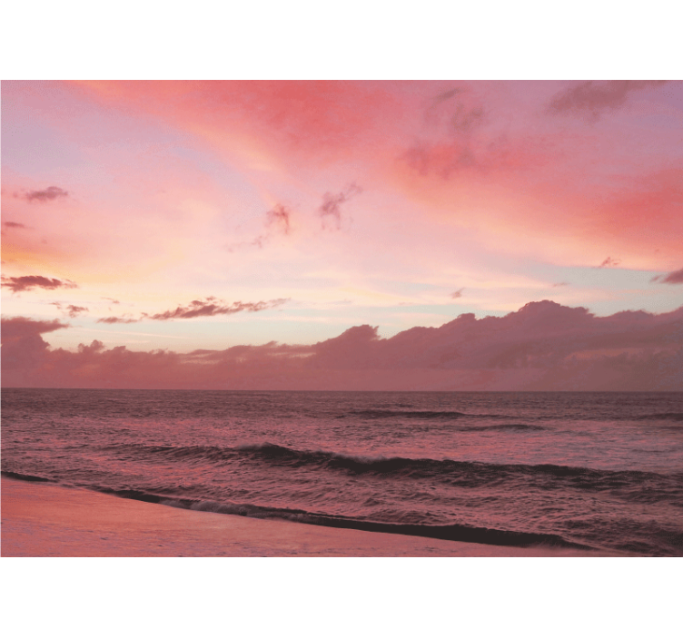 Fototapeta natura spokojny widok na morze - TenStickers