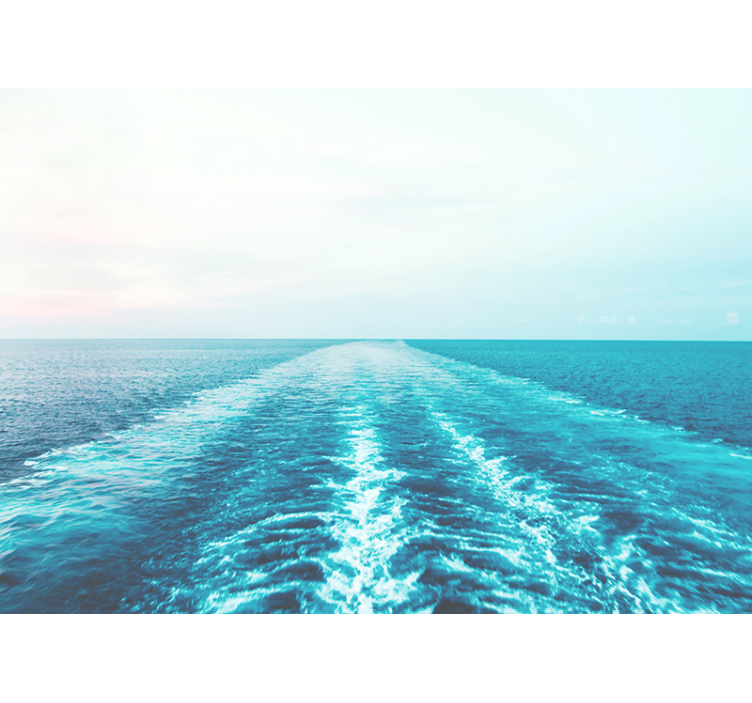 Fototapeta morze widok na ocean i horyzont - TenStickers