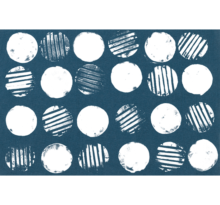 Fototapeta tekstury i wzory w okrągłe wzory - TenStickers