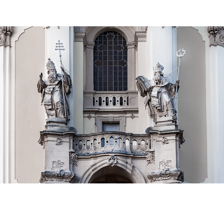 Fototapeta sztuka klasyczna statuy królów - TenStickers