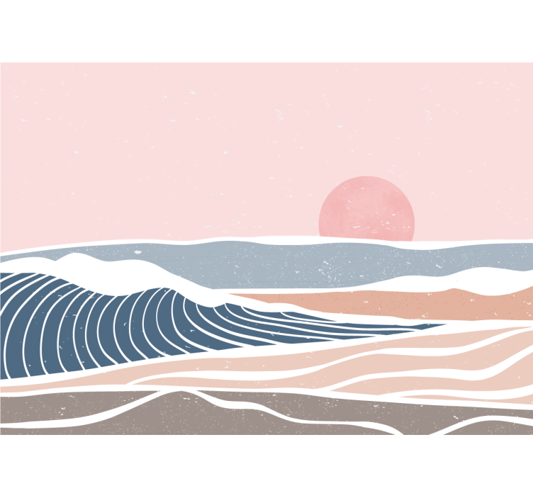 Fototapeta natura spokojna scena nadmorska - TenStickers