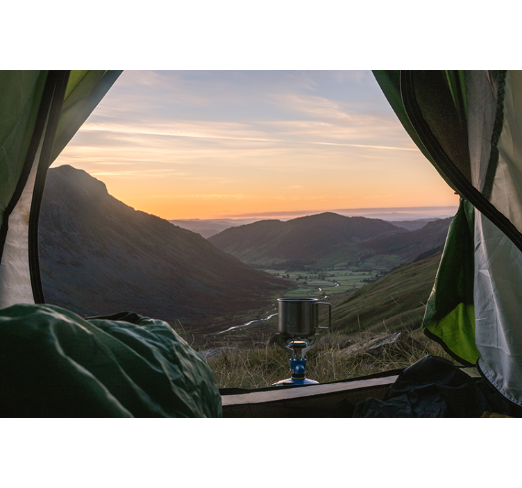 Fototapeta krajobraz malowniczy widok górski - TenStickers