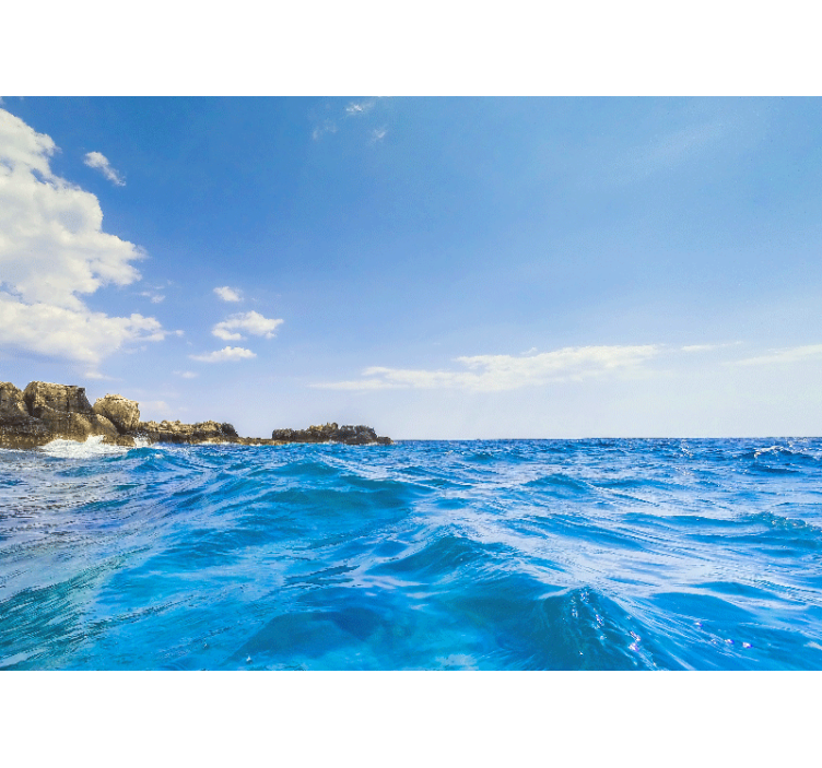 Fototapeta morze spokój nadmorskich fal - TenStickers