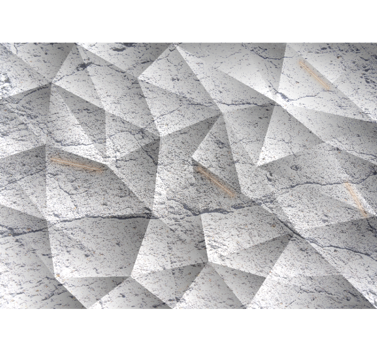 Fototapeta tekstury i wzory w stylu geometrycznego kamienia - TenStickers