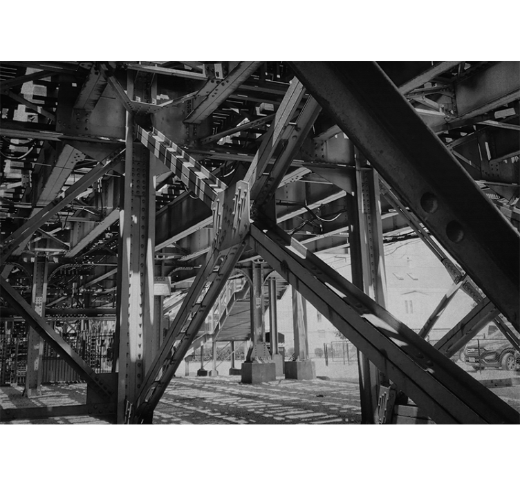 Fototapeta miasto w stylu urbanistycznym - TenStickers