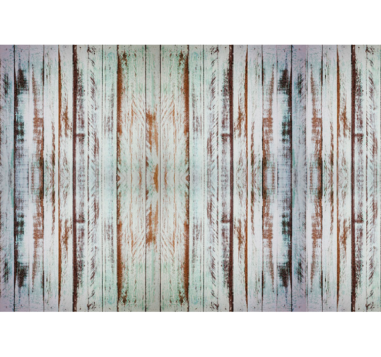 Fototapeta drewno Rozbiórki drewna - TenStickers