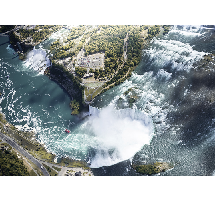 Fototapety do sypialni wodospad Niagara - TenStickers