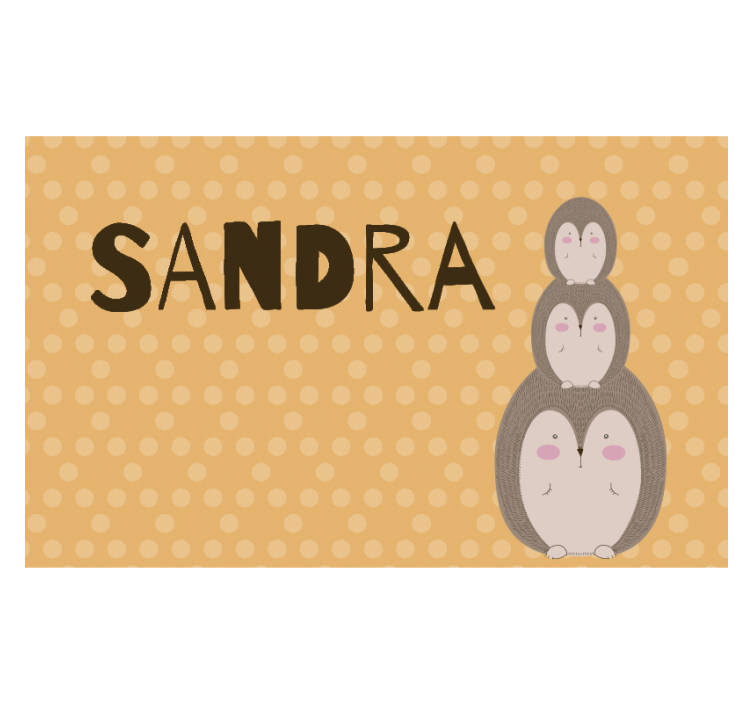 Fototapeta do pokoju dziecka urocze, ułożone w stosy jeże - TenStickers